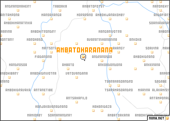 map of Ambatoharanana