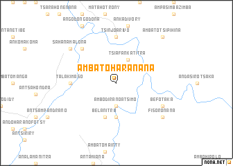 map of Ambatoharanana