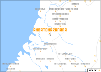 map of Ambatoharanana