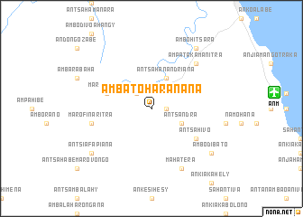 map of Ambatoharanana