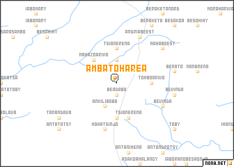 map of Ambatoharea