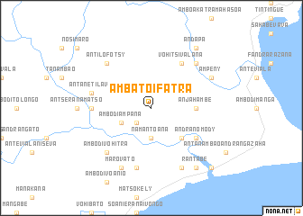 map of Ambatoifatra