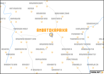 map of Ambatokapaika