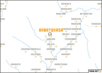 map of Ambatokasa