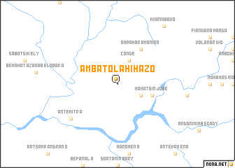 map of Ambatolahihazo