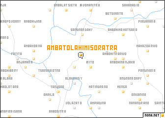 map of Ambatolahimisoratra