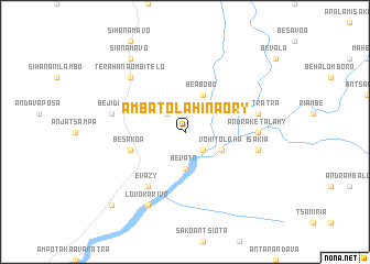 map of Ambatolahinaory