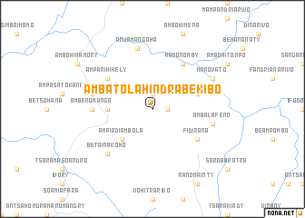 map of Ambatolahindrabekibo