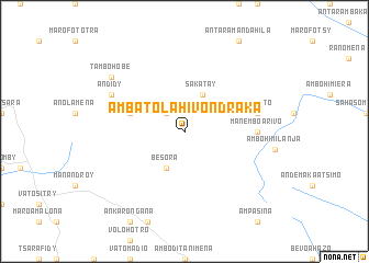 map of Ambatolahivondraka