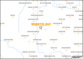 map of Ambatolahy