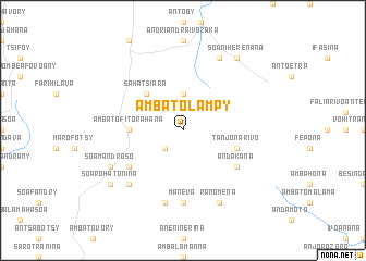map of Ambatolampy