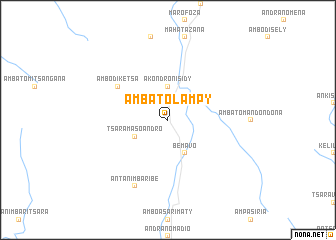 map of Ambatolampy