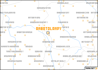 map of Ambatolampy