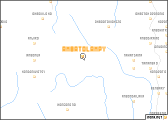 map of Ambatolampy