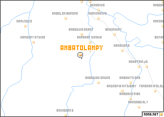 map of Ambatolampy