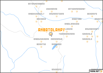 map of Ambatolampy