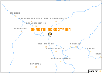 map of Ambatoloaka Atsimo