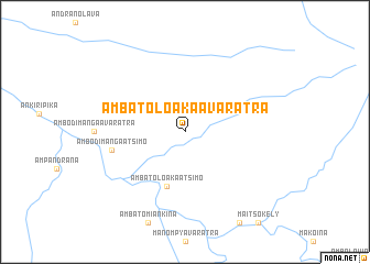 map of Ambatoloaka Avaratra