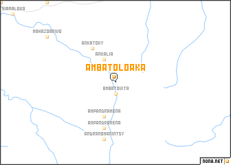 map of Ambatoloaka