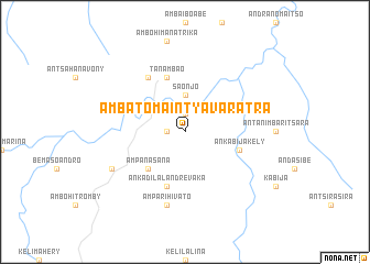 map of Ambatomainty Avaratra