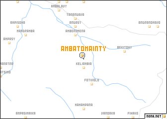 map of Ambatomainty