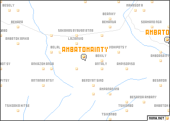 map of Ambatomainty