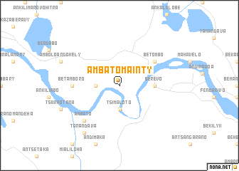 map of Ambatomainty