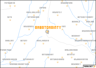 map of Ambatomainty