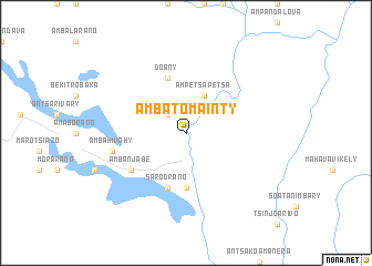 map of Ambatomainty