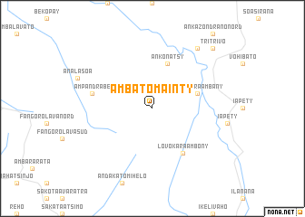 map of Ambatomainty