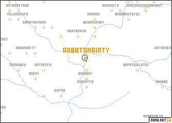 map of Ambatomainty