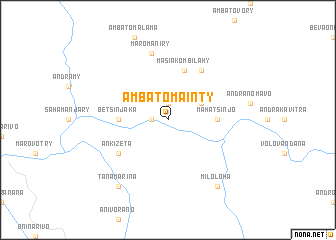 map of Ambatomainty