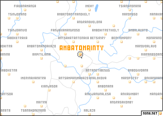 map of Ambatomainty