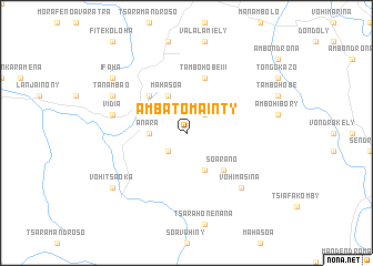 map of Ambatomainty