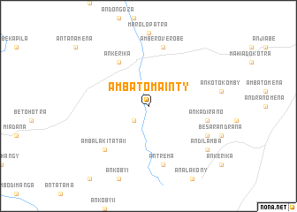 map of Ambatomainty