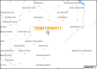 map of Ambatomainty