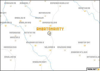 map of Ambatomainty