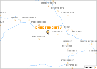 map of Ambatomainty