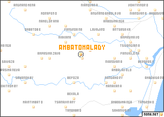 map of Ambatomalady