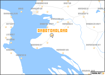 map of Ambatomalama