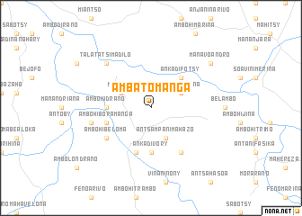 map of Ambatomanga