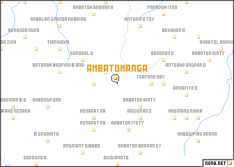 map of Ambatomanga