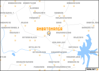 map of Ambatomanga