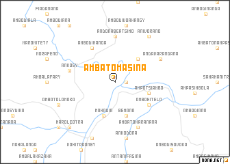 map of Ambatomasina