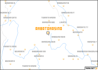 map of Ambatomasino