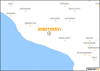 map of Ambatomasy
