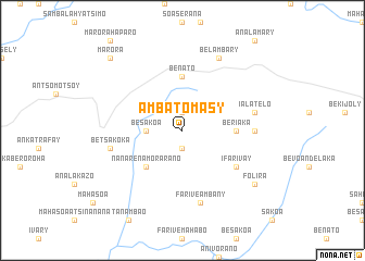 map of Ambatomasy