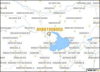 map of Ambatomboro