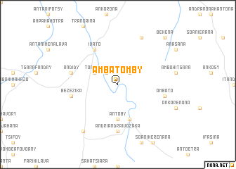 map of Ambatomby