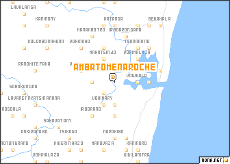 map of Ambatomena Roche